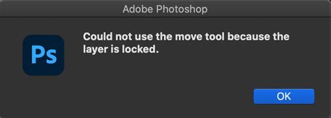 adobe can't use move tool.